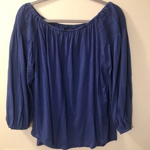 Ralph Lauren three quarter sleeve top!